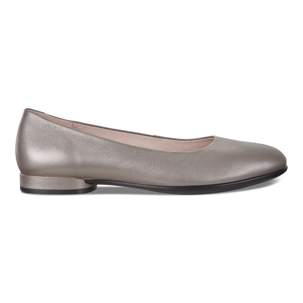 ECCO Anine Ballerina Shoe Danish Design metallic ballet flat US 5 EU 36